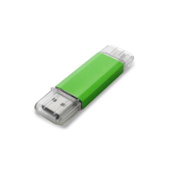 USB Stick Twin Typ C Green | 8 GB