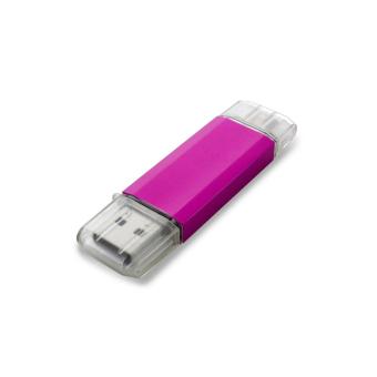 USB Stick Twin Typ C Rosa | 8 GB
