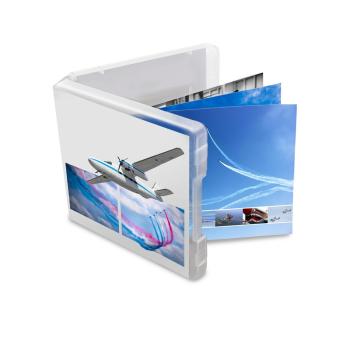 Booklet Box für USB Stick Clip Transparent