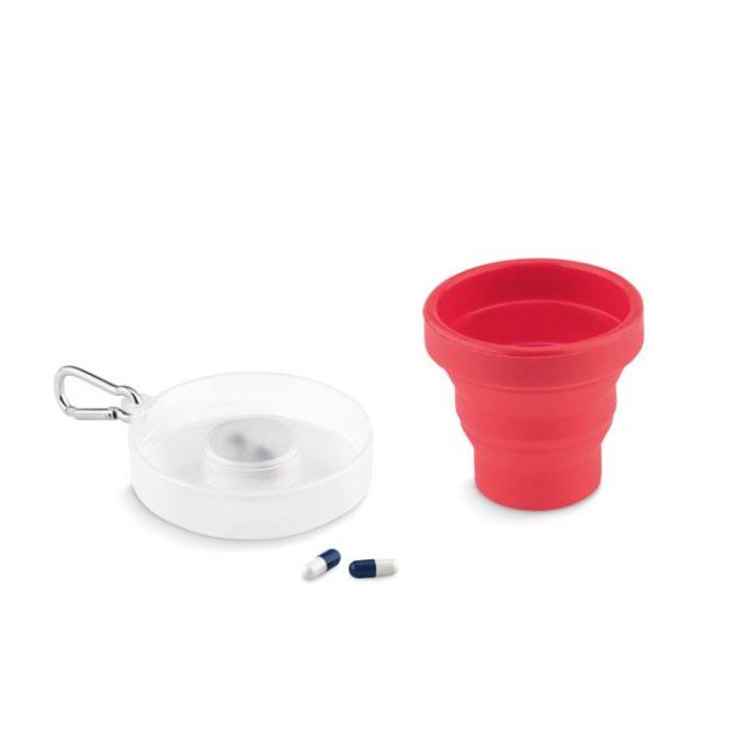CUP PILL Silicone foldable cup 