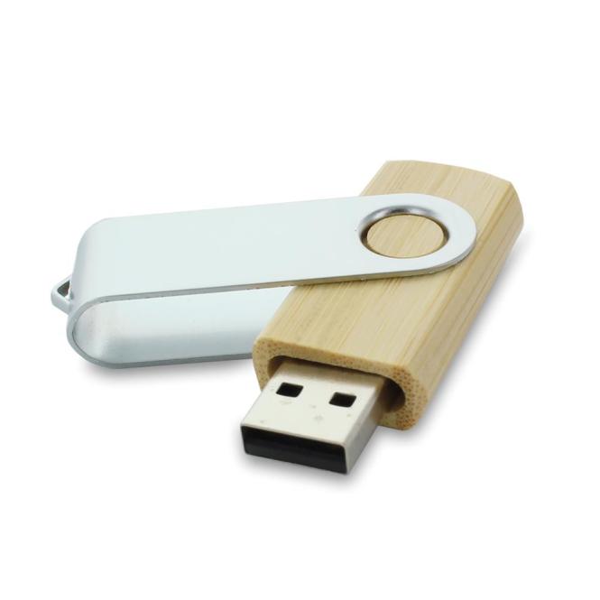 USB Stick Clip Holz Lagerware 