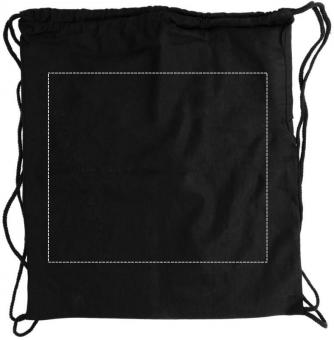 COLORED 100gr/m² cotton drawstring bag 