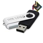 USB Stick Clip mit ausgestanztem Bügel 