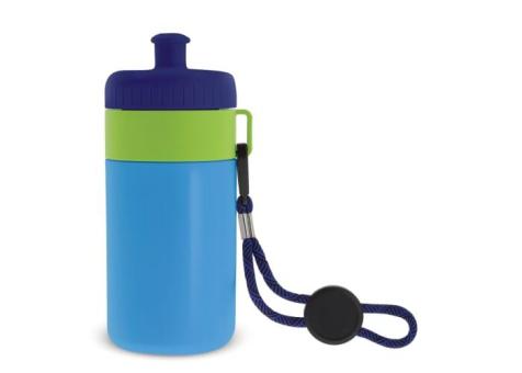 Sports bottle with edge and cord 500ml 