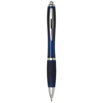 Nash ballpoint pen with coloured barrel and grip (black ink) 