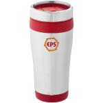 Elwood 410 ml insulated tumbler Silver/red