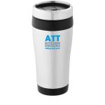 Elwood 410 ml insulated tumbler Silver/black