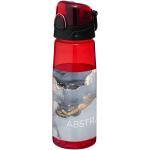 Capri 700 ml Tritan™ Sportflasche Transparent rot