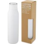 Marka 600 ml copper vacuum insulated bottle with metal loop 