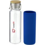 Thor 660 ml glass bottle with neoprene sleeve Aztec blue