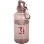 Oregon 400 ml RCS certified recycled plastic water bottle with carabiner Slate pink