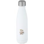 Cove 500 ml RCS certified recycled stainless steel vacuum insulated bottle White