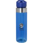 Dylan 650 ml Tritan water bottle with flip spout lid Aztec blue