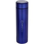 Taylor 450 ml Doppelwand Isolierflasche aus Edelstahl mit Teesieb Blau