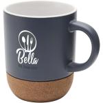 Billie 300 ml Keramiktasse mit Korkdetails Himmelblau