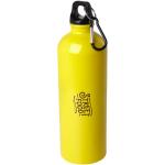 Oregon 750 ml RCS certified single wall stainless steel water bottle with carabiner Yellow