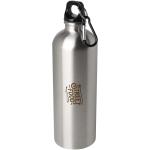 Oregon 750 ml RCS-zertifizierte, einwandige Trinkflasche aus Edelstahl mit Karabinerhaken Silber