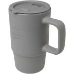 Carter 450 ml Keramiktasse mit Kunststoffdeckel Grau
