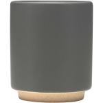 Camilla 180 ml stackable ceramic mug with matte finish Convoy grey