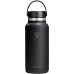 Hydro Flask Wide Mouth 946 ml insulated stainless steel water bottle Black