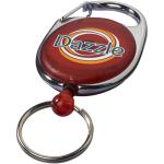 Gerlos roller clip keychain Red