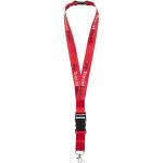 Yogi Lanyard mit Sicherheitsverschluss Rot