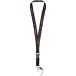 Sagan Lanyard mit abnehmbarer Schnalle und Handyband Schwarz