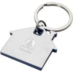 Nook house-shaped keychain Aztec blue
