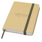 Reed A6 Hardcover Notizbuch, blanko, aus recyceltem Material Waldgrün