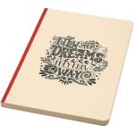 Liliana A5 sugarcane and RPET soft cover notebook Brick