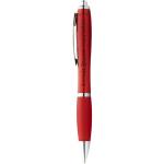 Nash Kugelschreiber mit farbigem Schaft und Griff Rot