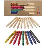 Lucky 19-piece coloured pencil and crayon set Nature