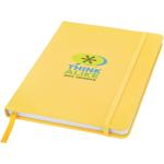 Spectrum A5 hard cover notebook Yellow