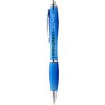 Nash ballpoint pen coloured barrel and grip (blue ink) Aqua