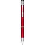 Moneta anodized aluminium click ballpoint pen (blue ink) 