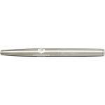 Parker Jotter Füllfederhalter Edelstahl (blaue Mine) Chromgelb