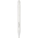 Terra corn plastic ballpoint pen White