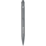 Terra corn plastic ballpoint pen (blue ink) Convoy grey