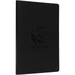 Karst® A5 stone paper hardcover notebook - lined Black