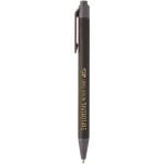 Fabianna crush paper ballpoint pen (black ink) Brown