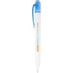 Thalaasa Kugelschreiber aus Ocean Bound-Kunststoff Transparent blau