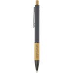 Darius recycled aluminium ballpoint pen (black ink) Convoy grey