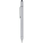 Dora recycled aluminium multifunctional pen (black ink) Silver