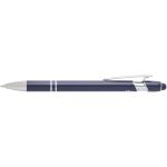 Kish ballpoint pen with silver finish (blue ink) Navy