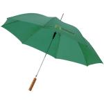 Lisa 23" auto open umbrella with wooden handle Green