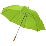 Karl 30" golf umbrella with wooden handle Lime