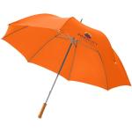 Karl 30" golf umbrella with wooden handle Orange