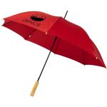 Alina 23" auto open recycled PET umbrella Red