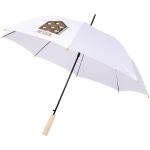 Alina 23" auto open recycled PET umbrella White