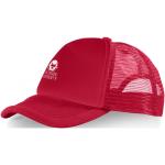 Trucker 5 panel cap Red